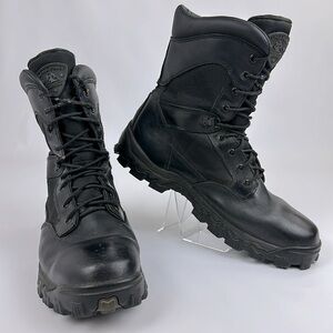 Rocky Alpha Force Waterproof Public Service Boot. Leather. Size 13M. Black.